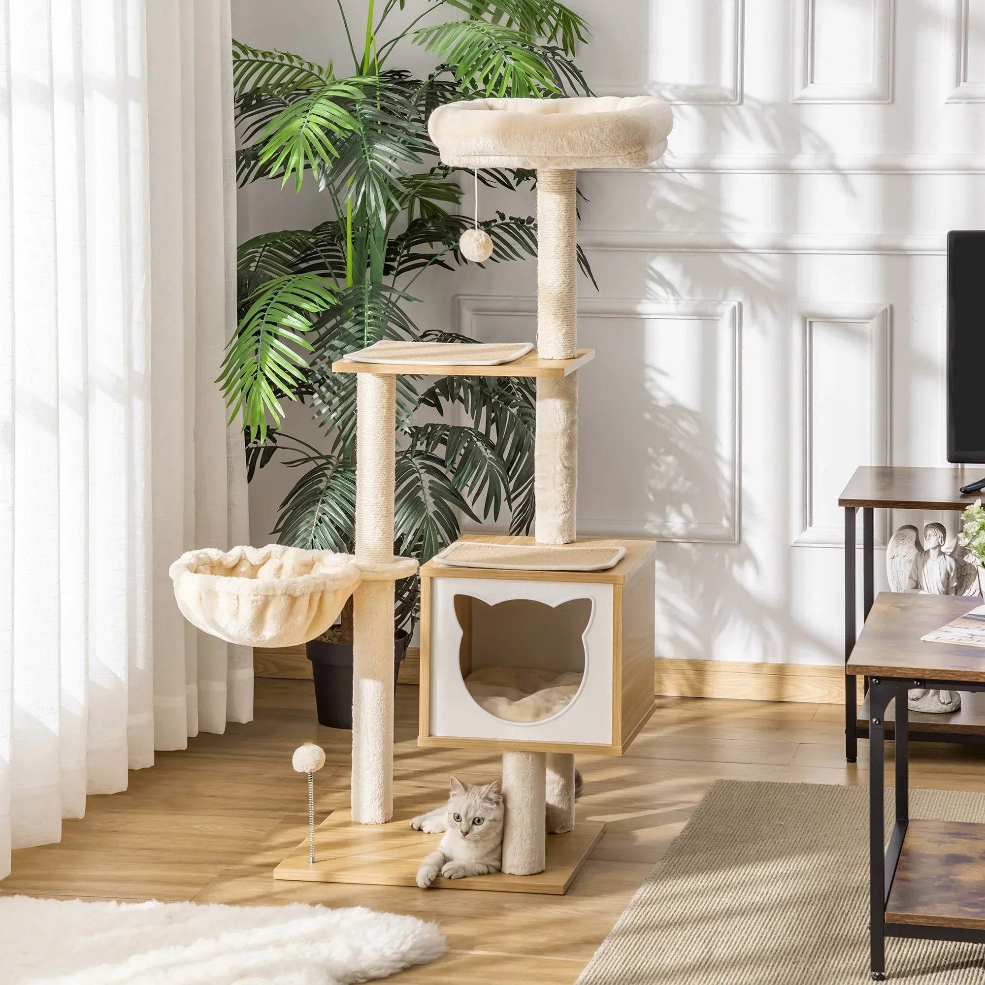 Arbre à chat - Sol