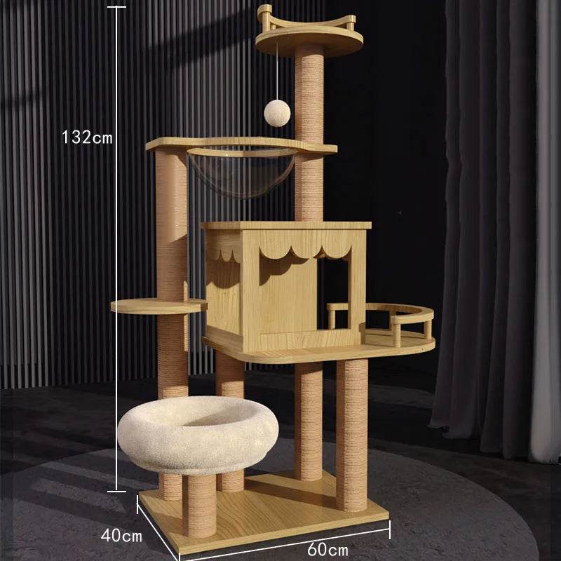 Arbre à chat design luxe pour intérieur moderne - Mon Arbre à Chat