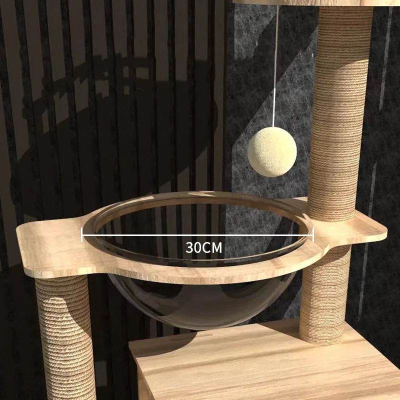 Arbre à chat design luxe pour intérieur moderne - Mon Arbre à Chat