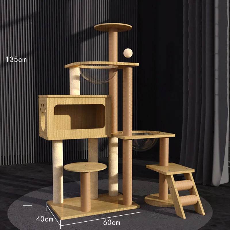 Arbre à chat design luxe pour intérieur moderne - Mon Arbre à Chat
