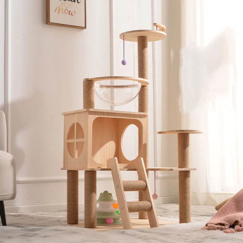 Arbre à chat design luxe pour intérieur moderne - Mon Arbre à Chat