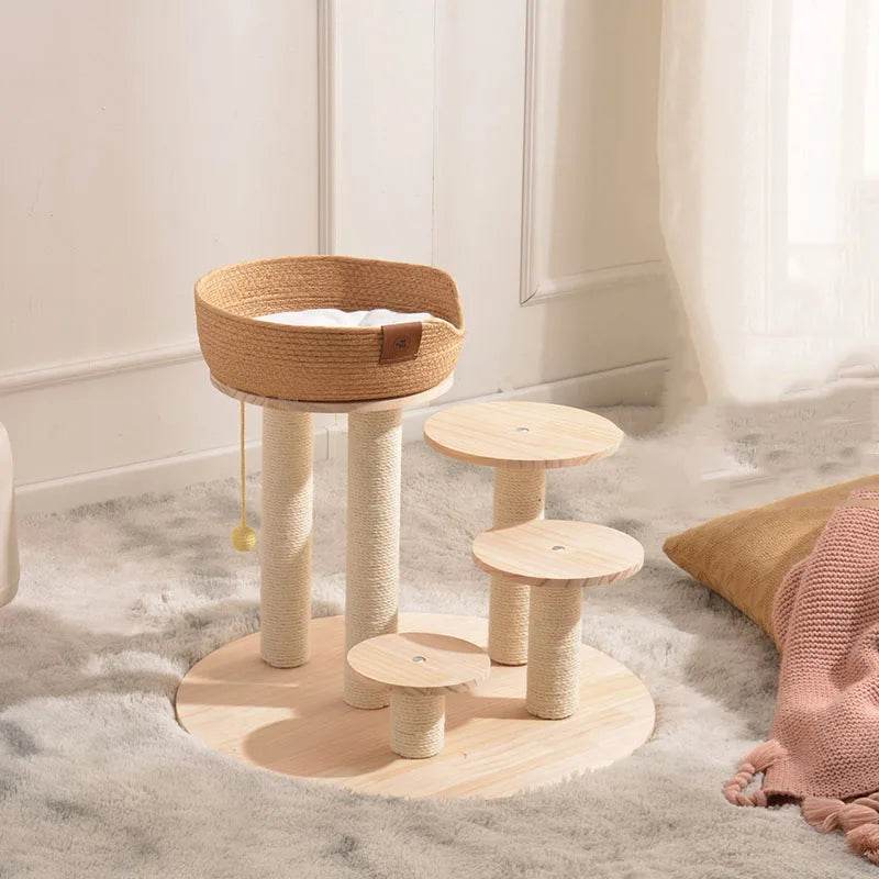 Arbre à chat design luxe pour intérieur moderne - Mon Arbre à Chat