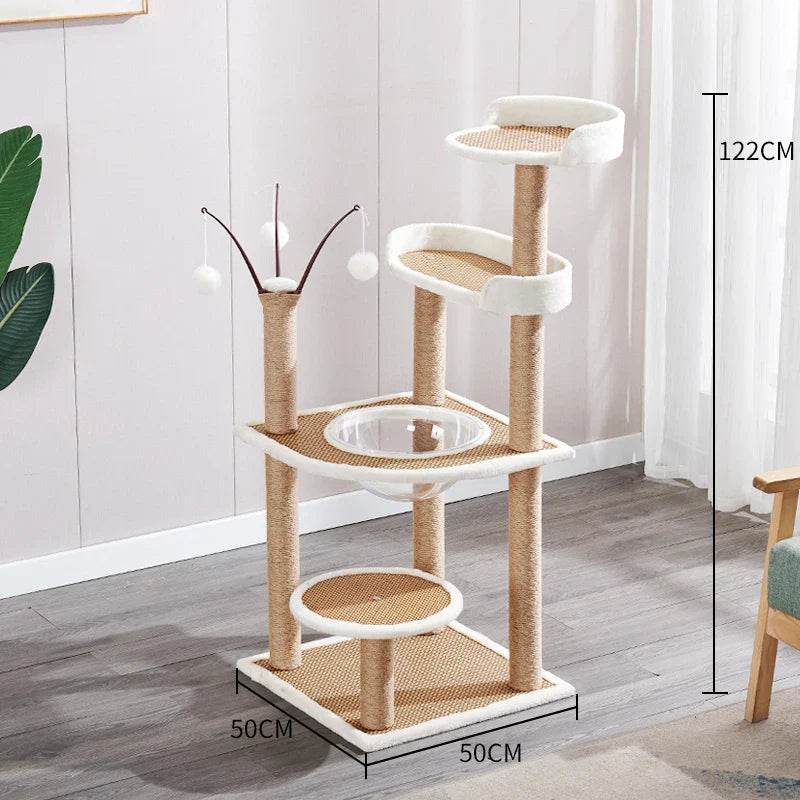 Arbre à chat design luxe pour intérieur moderne - Mon Arbre à Chat