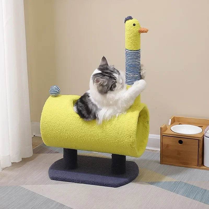 Arbre à chat design poule original ludique et décoratif - Mon Arbre à Chat