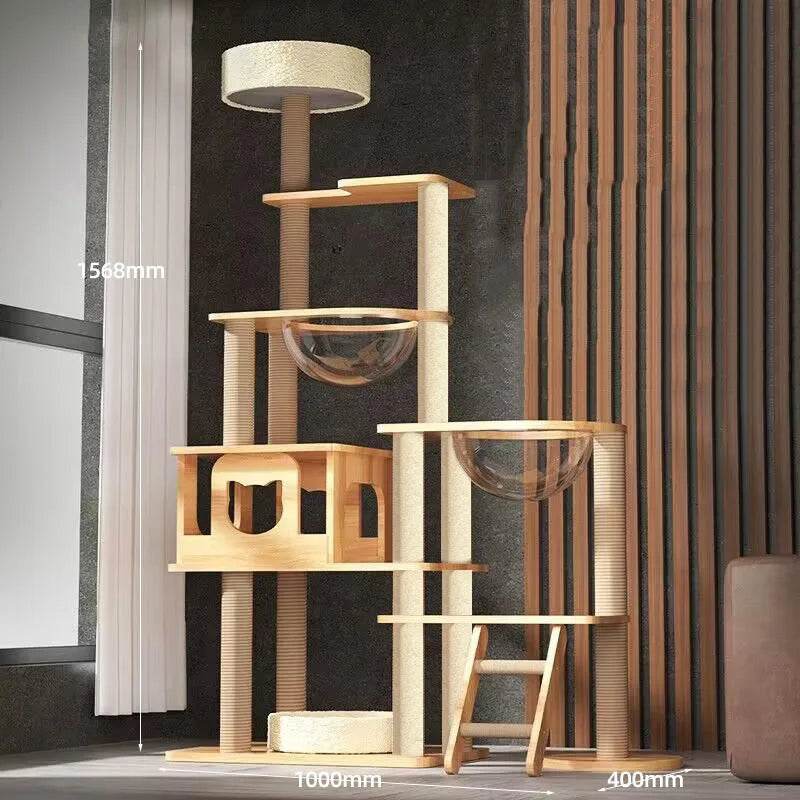 Arbre à chat design luxe pour intérieur moderne - Mon Arbre à Chat