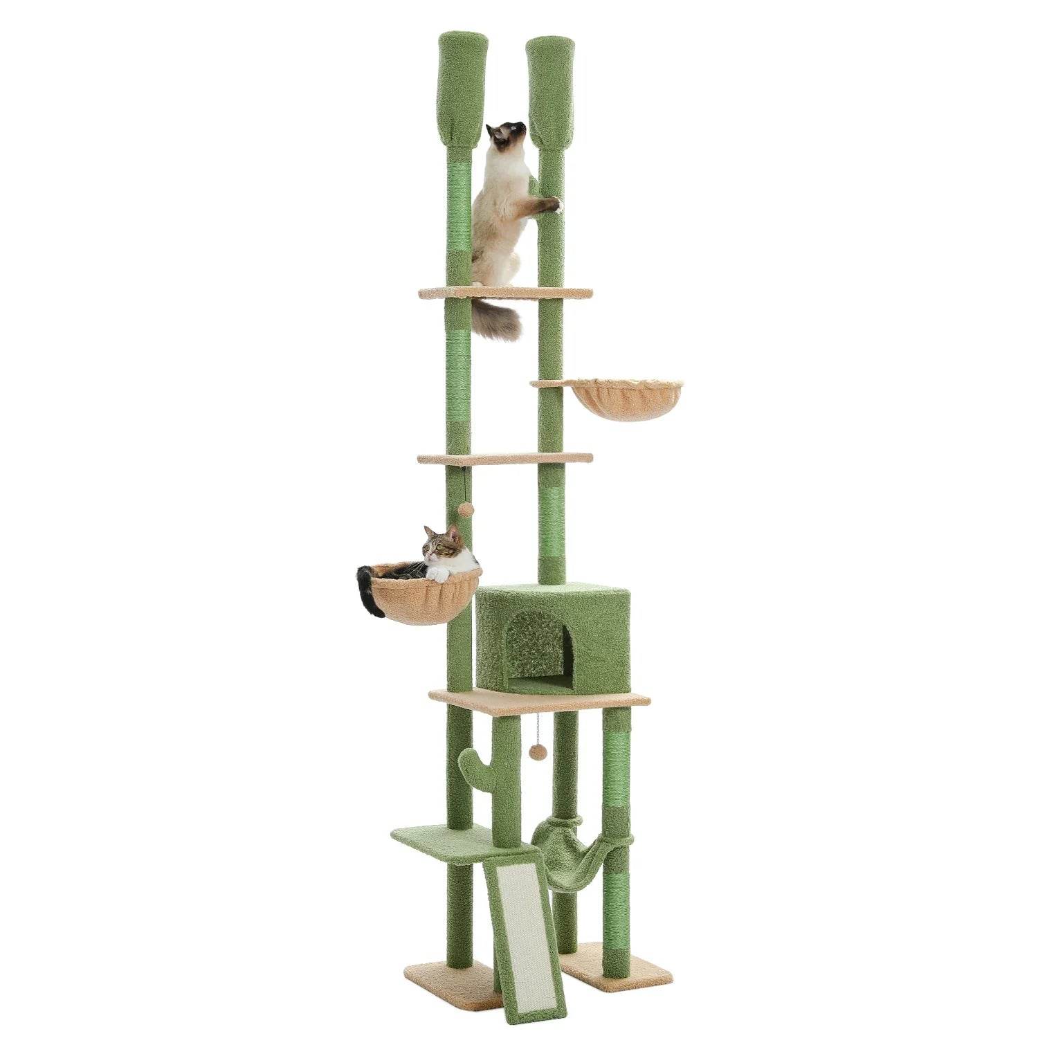Arbre à chat cactus design XL multi niveaux original - Mon Arbre à Chat