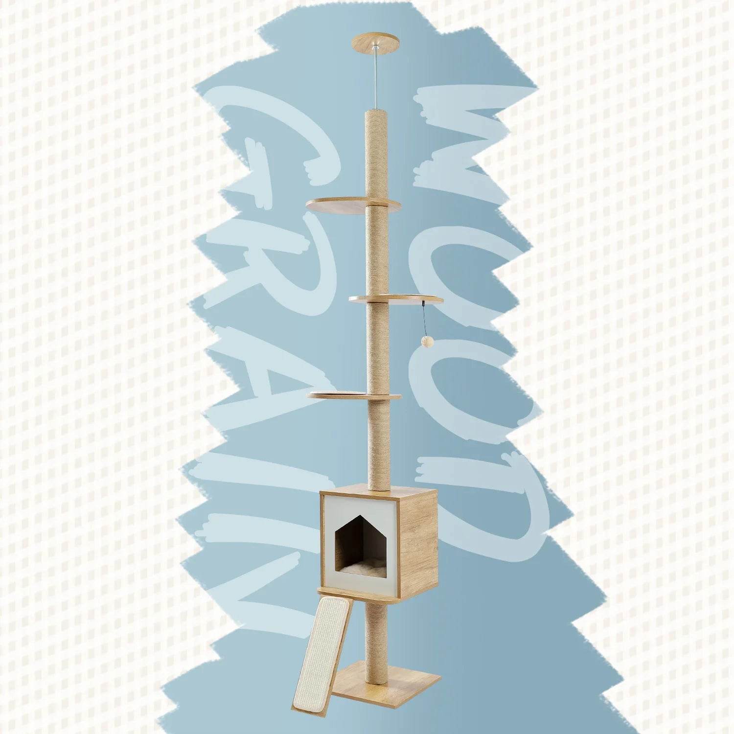 Arbre à chat design naturel élégant - Mon Arbre à Chat